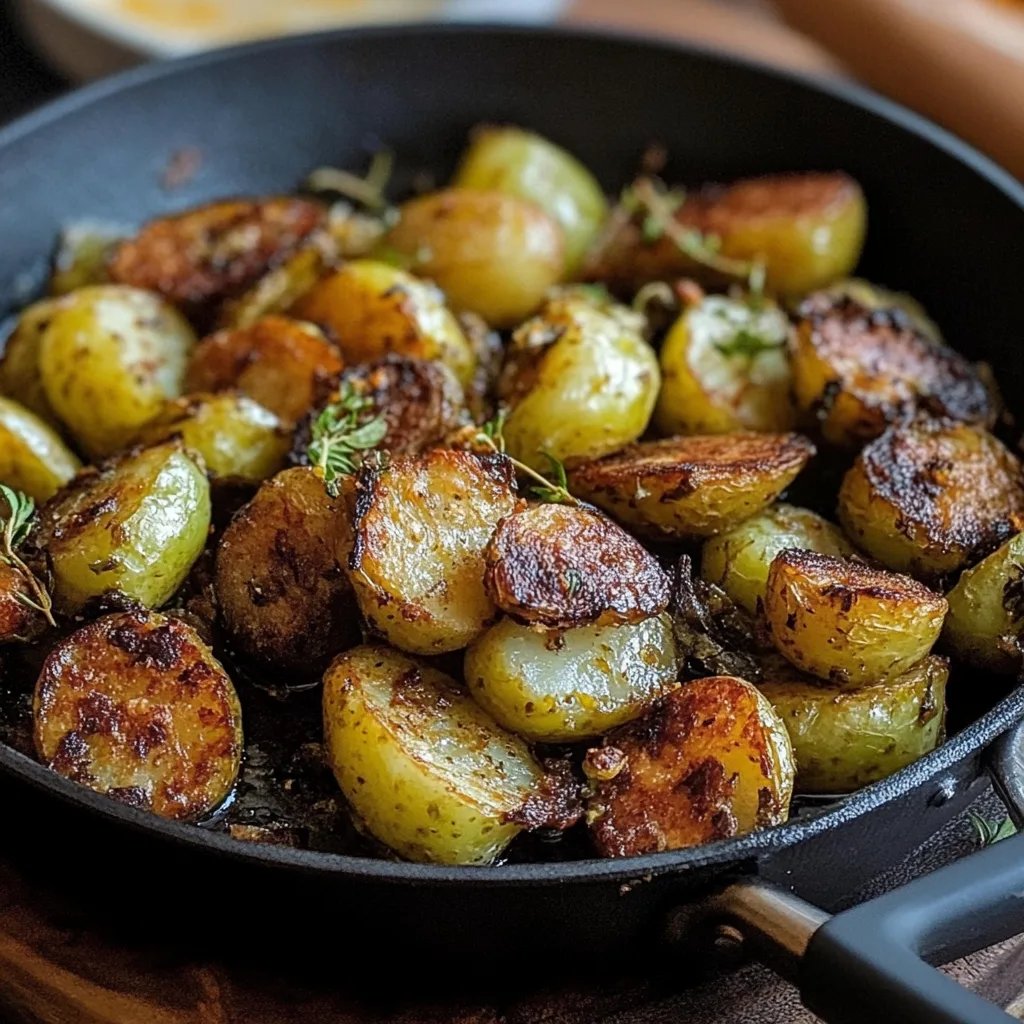 Rosenkohl-Kartoffel-Pfanne