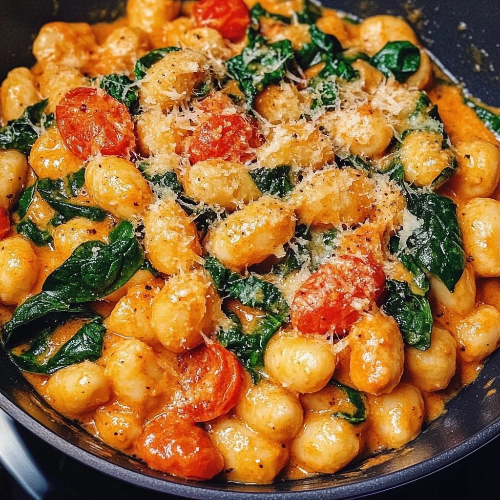 Gnocchi-Pfanne mit Tomate & Spinat: Ein Unglaubliches Ultimatives Rezept