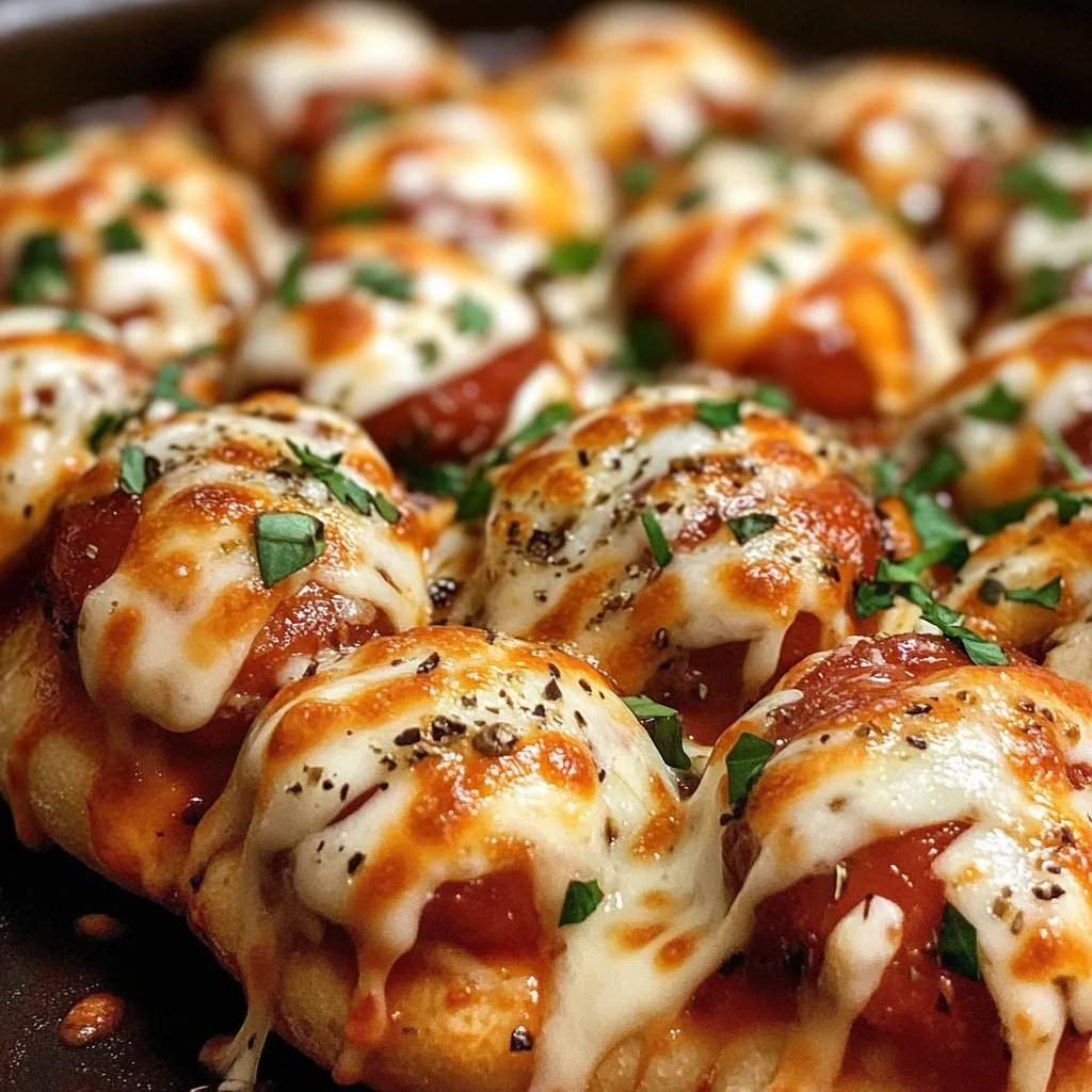 Leckere Pizza Bällchen