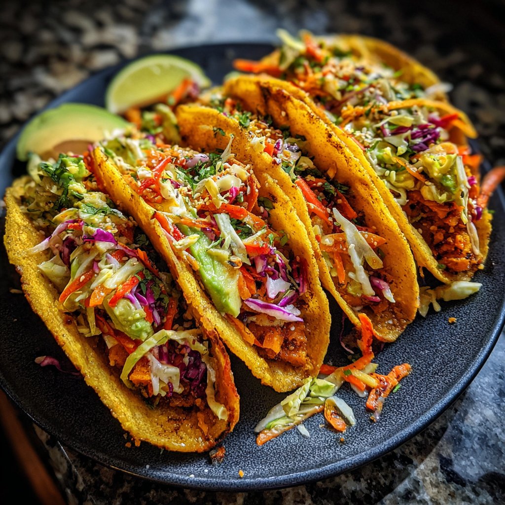 Crispy Sweet Potato Tacos