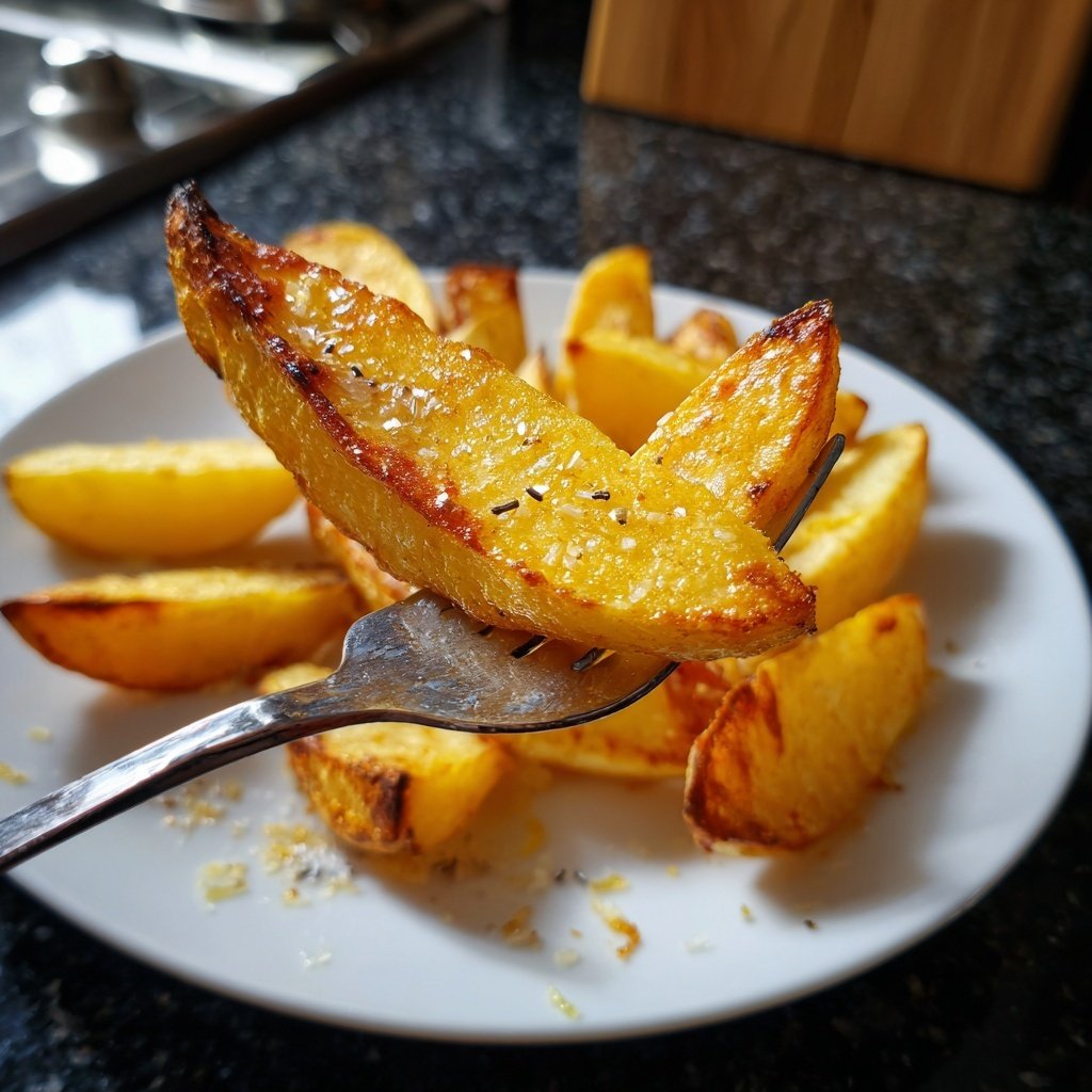 Knusprige Süßkartoffelwedges im Airfryer