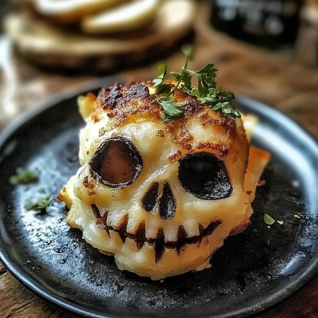 Spooky Skull Kartoffeln: Ein Unglaubliches Ultimatives Rezept für Halloween