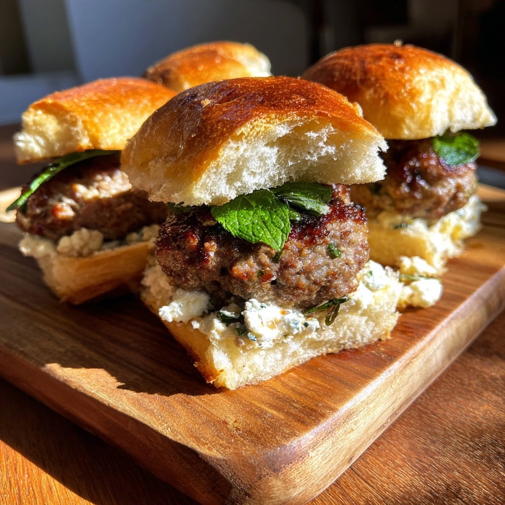 Mediterrane Lamm Sliders