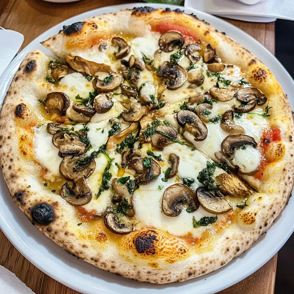 Pilzpizza mit frischen Kräutern: Ein Unglaublich Essenzielles Rezept für 4 Personen