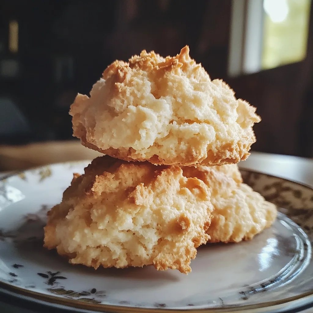 Omas Kokosmakronen - supersaftig