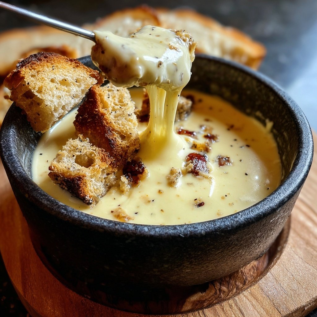 Trüffel Gouda Fondue Erlebnis
