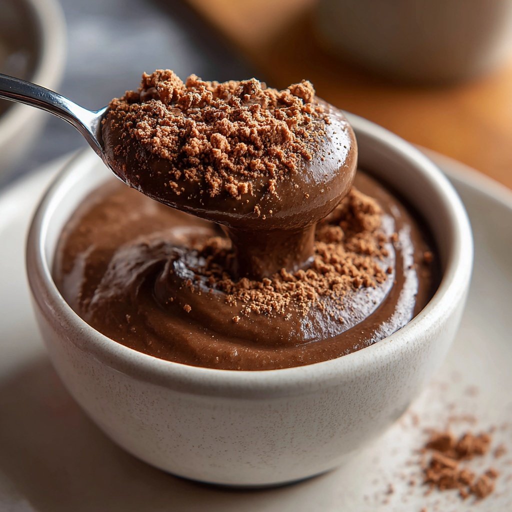 Avocado Pudding Mit Kakao