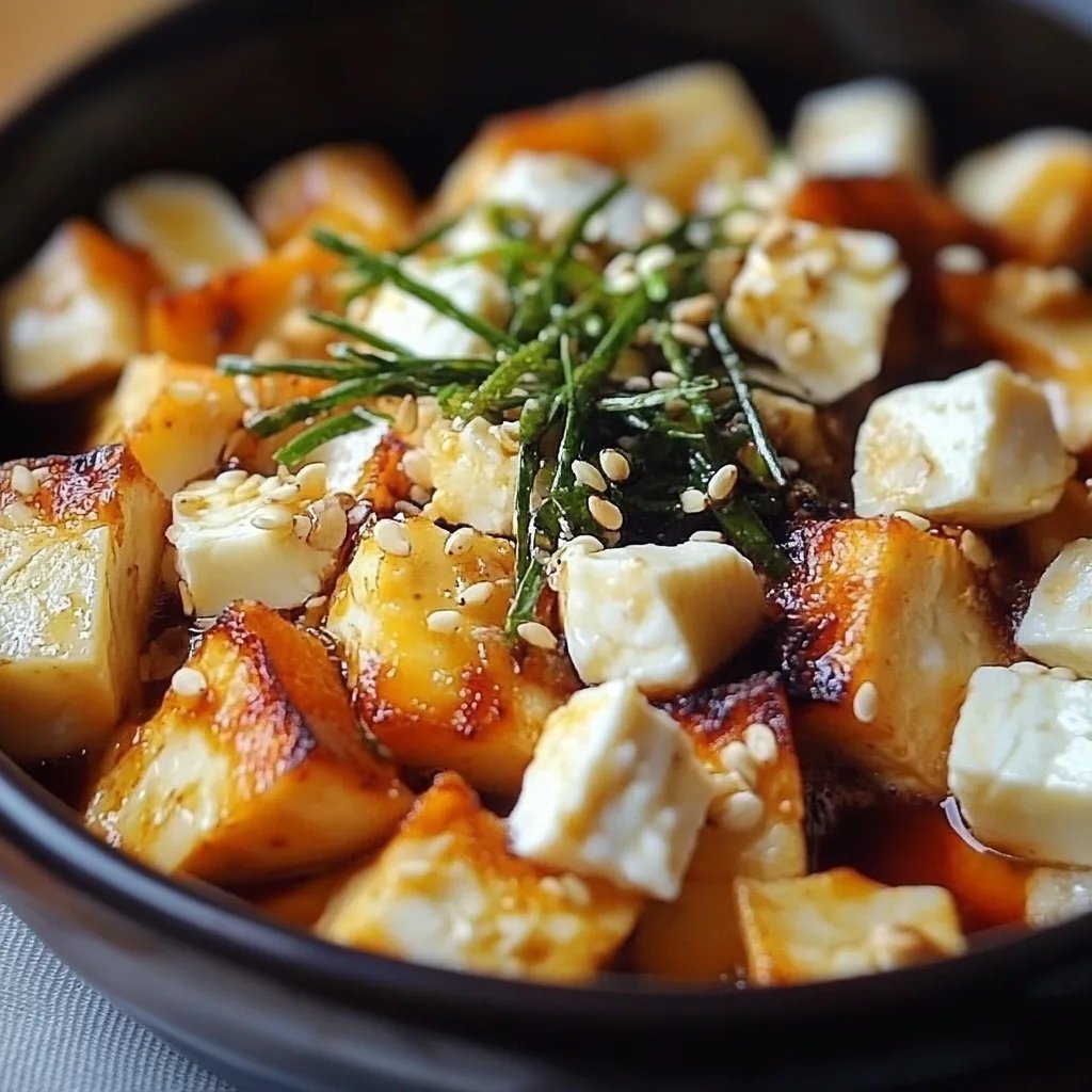 Gebackener Hokkaido mit Honig und Feta