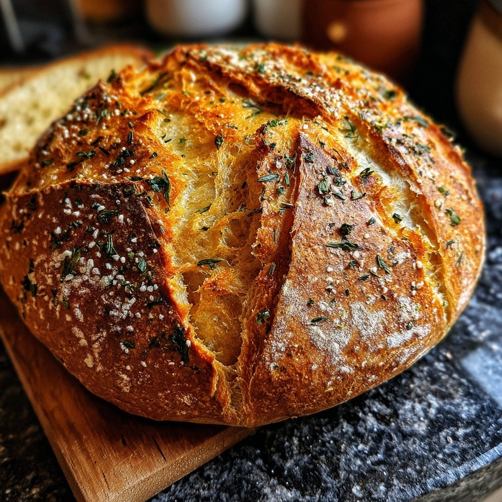 Kein Kneten Kasserolle Brot