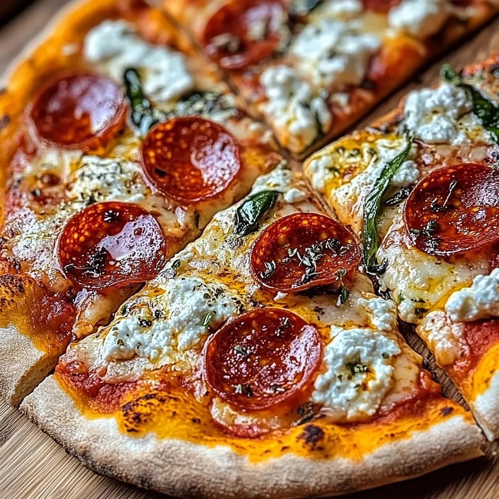 Scharfe Honig-Peperoni-Pizza mit Ricotta: Ein Unglaubliches Ultimatives Rezept