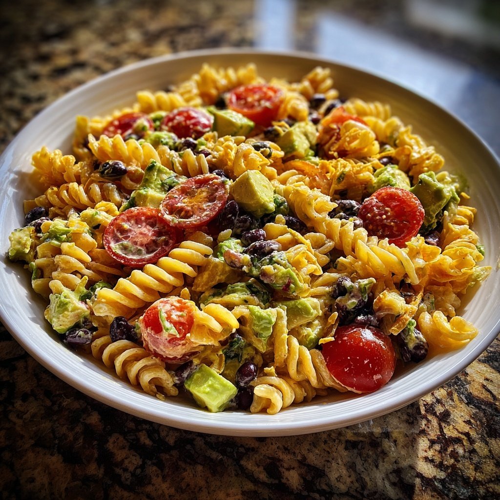 Einfache Taco-Pasta-Salat-Variationen