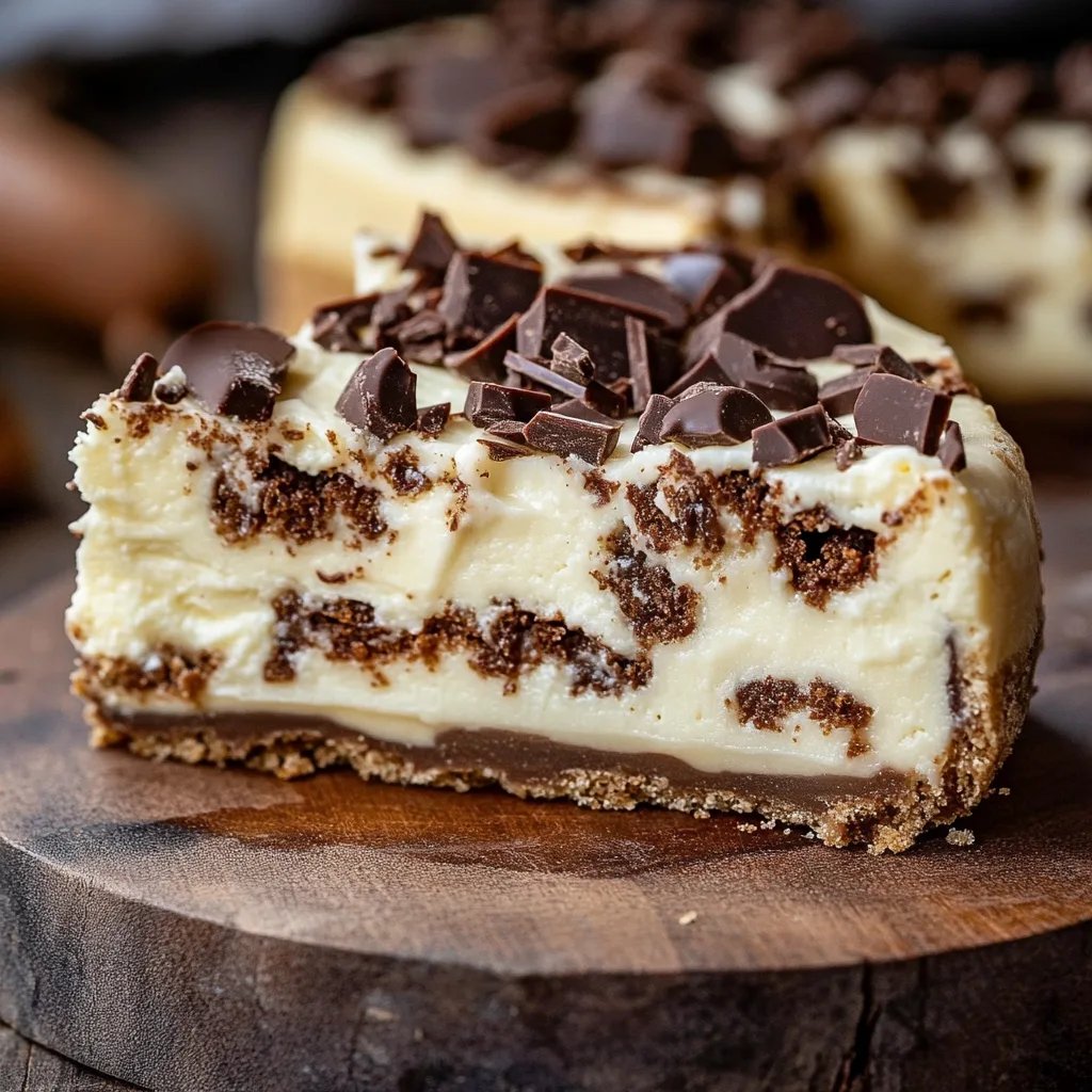 Käsekuchen-gefüllte Schokoladenkekse