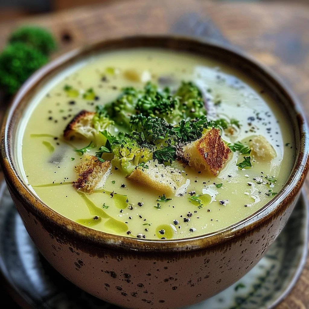 Brokkoli-Kartoffelsuppe