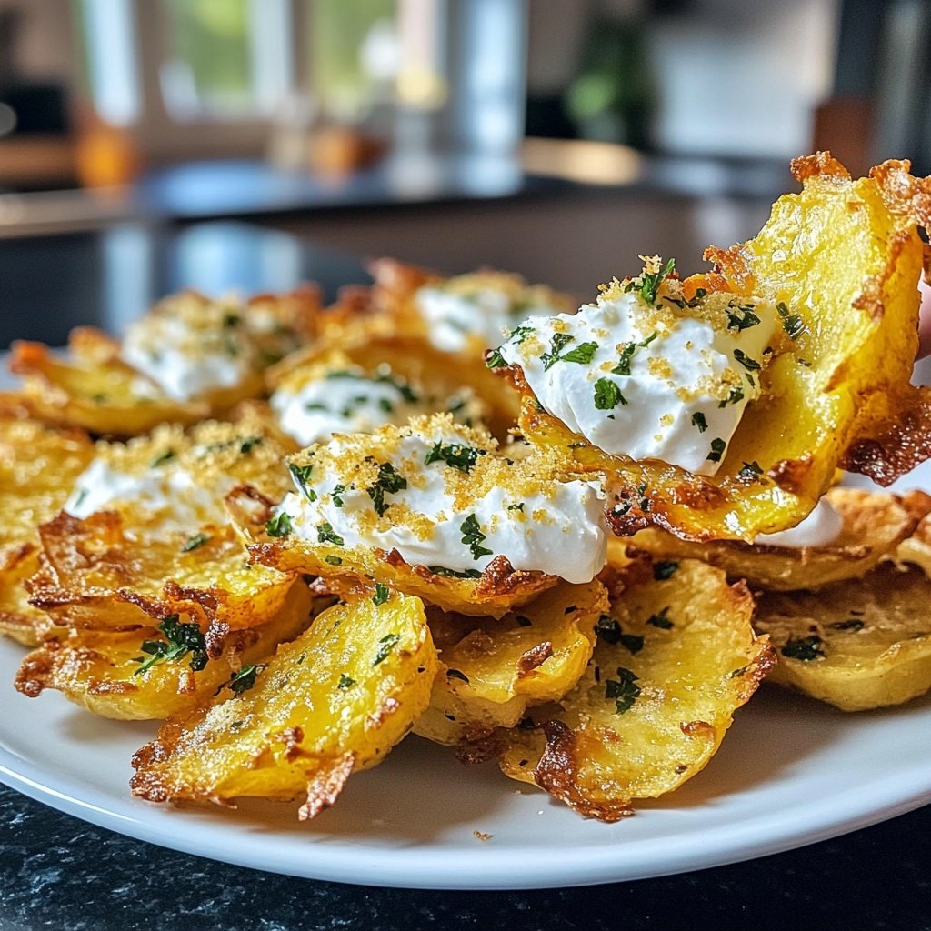 Ofenkartoffeln mit Kräuterquark und Räucherlachs