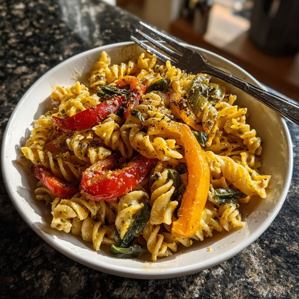 Kräftige Jamaika Rasta Pasta