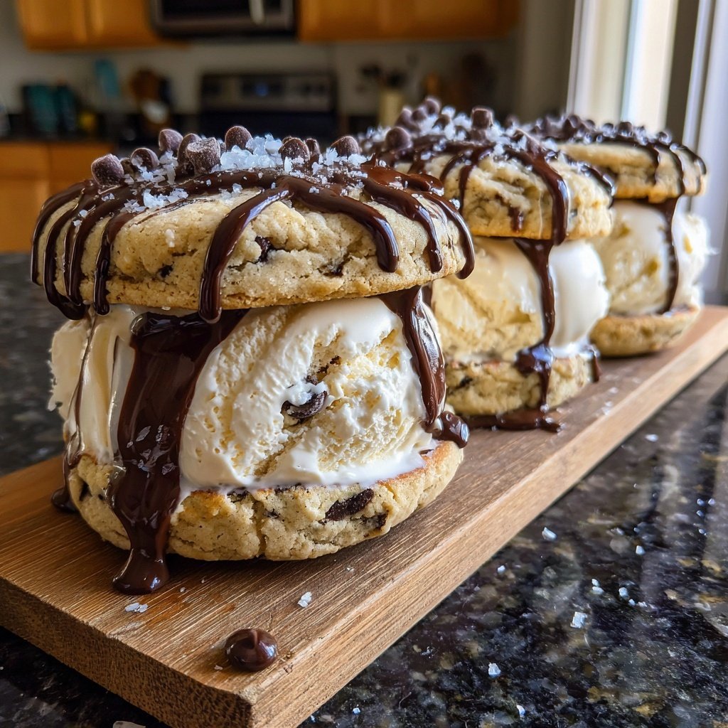 Keks Eiscreme Sandwiches