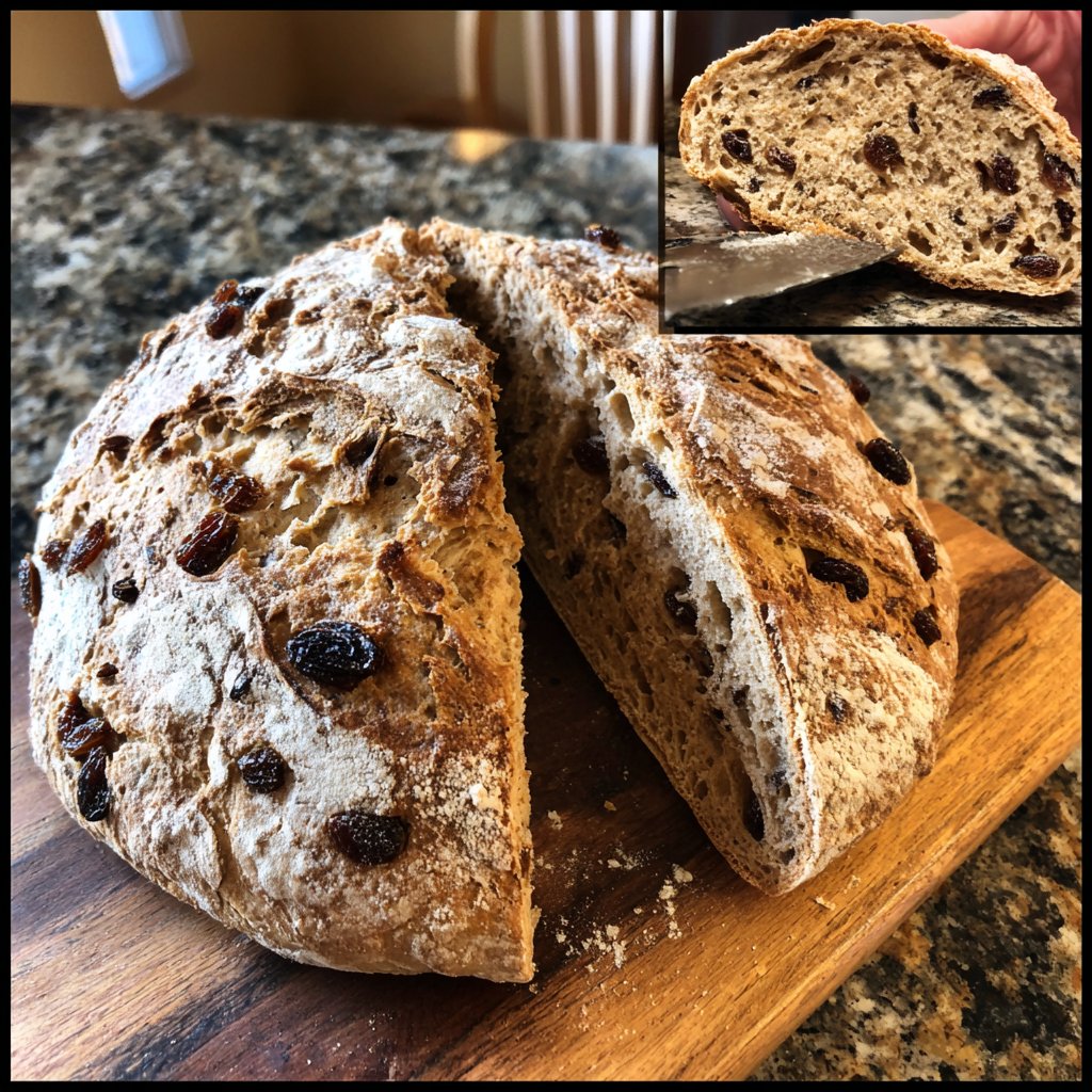 Zimt Rosinen schnelles Brot