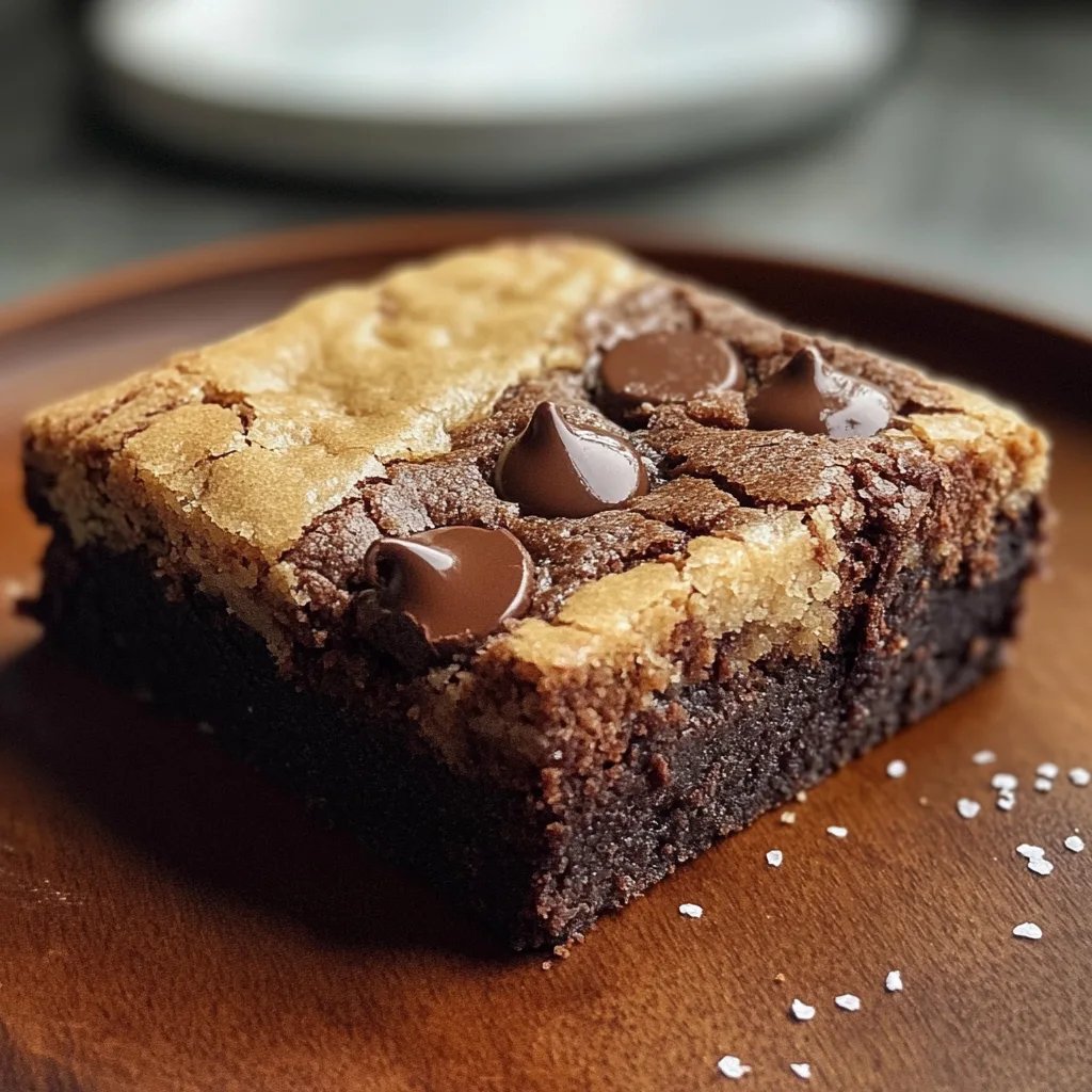 Brookies-Kekse – Browned Butter Blondie