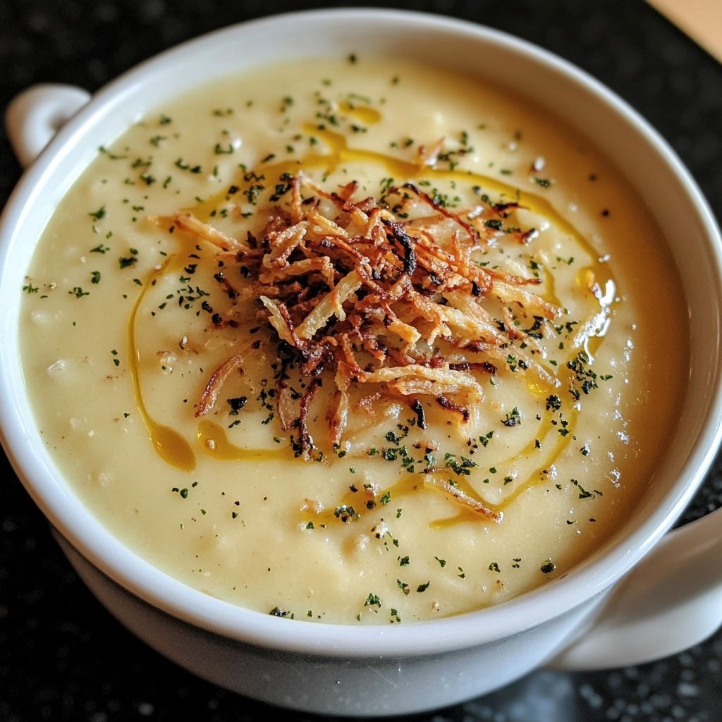 Warme Maronencremesuppe