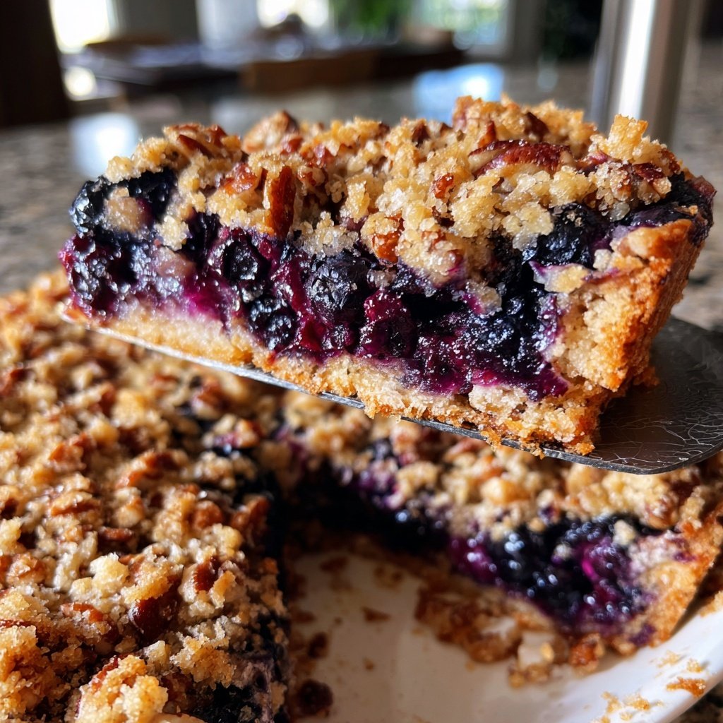 Blaubeeren Zitrone Sauerteig mit Pekannuss Krunch