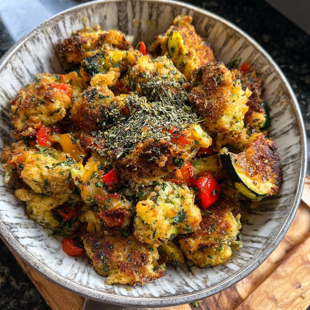 Airfryer Gemüsemix mit Kräutern