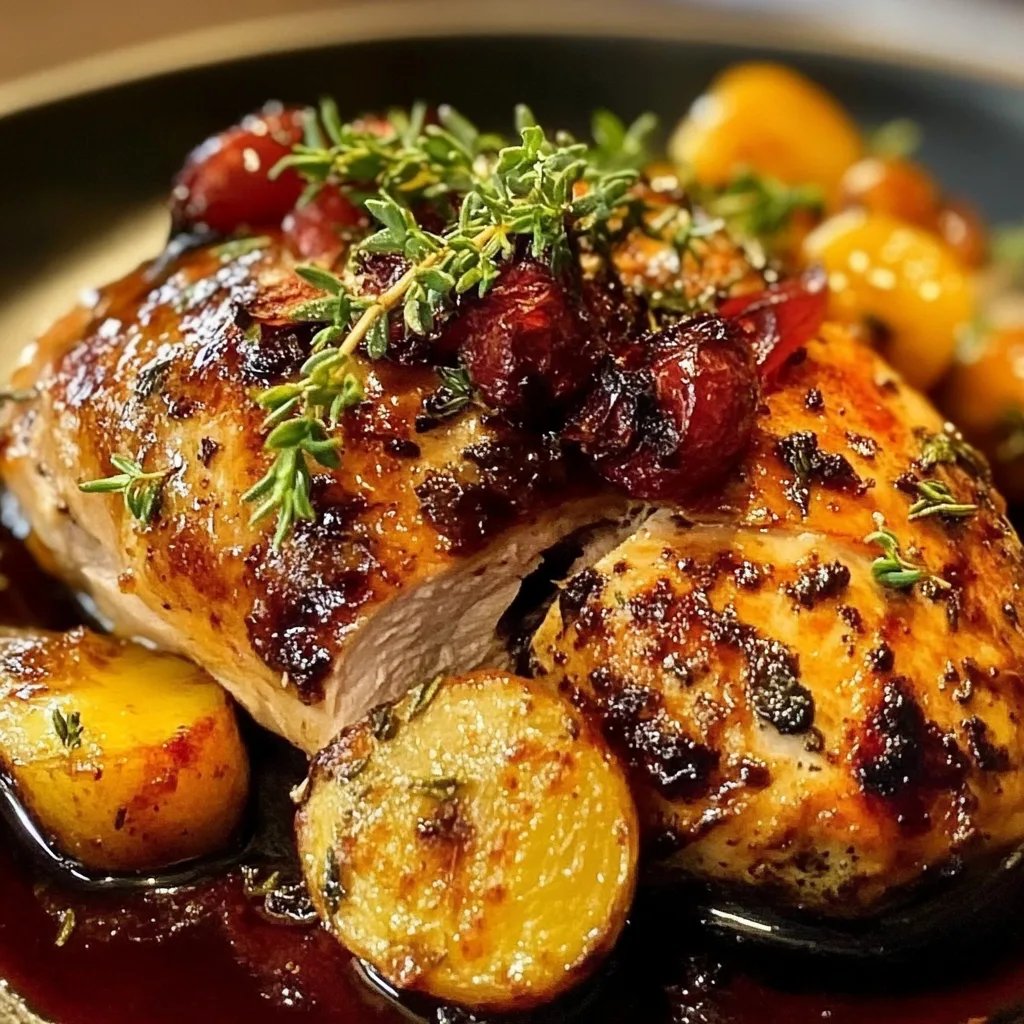 Hähnchenbrust weihnachtlich