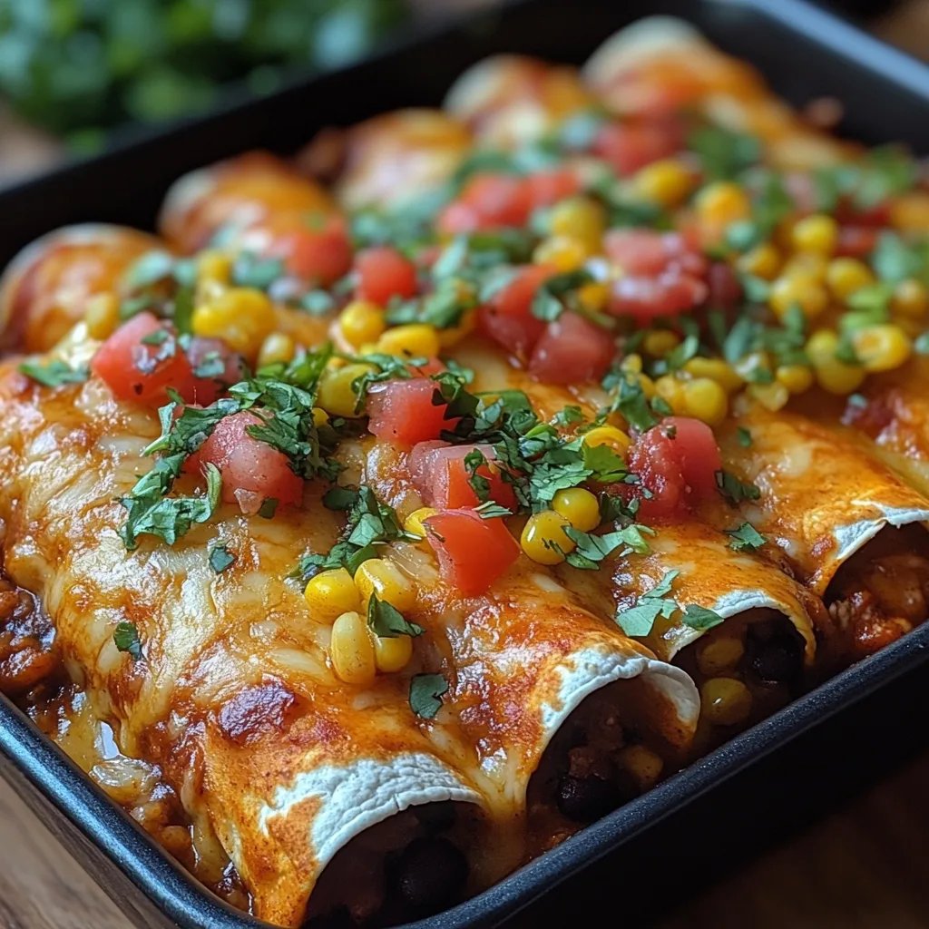 Hackfleisch-Truthahn Schwarze-Bohnen-Enchiladas: Ein Unglaubliches Ultimatives Rezept