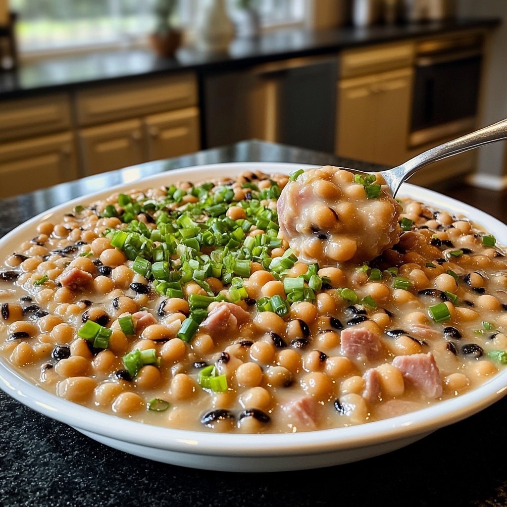 Hoppin John schwarzäugige Bohnen