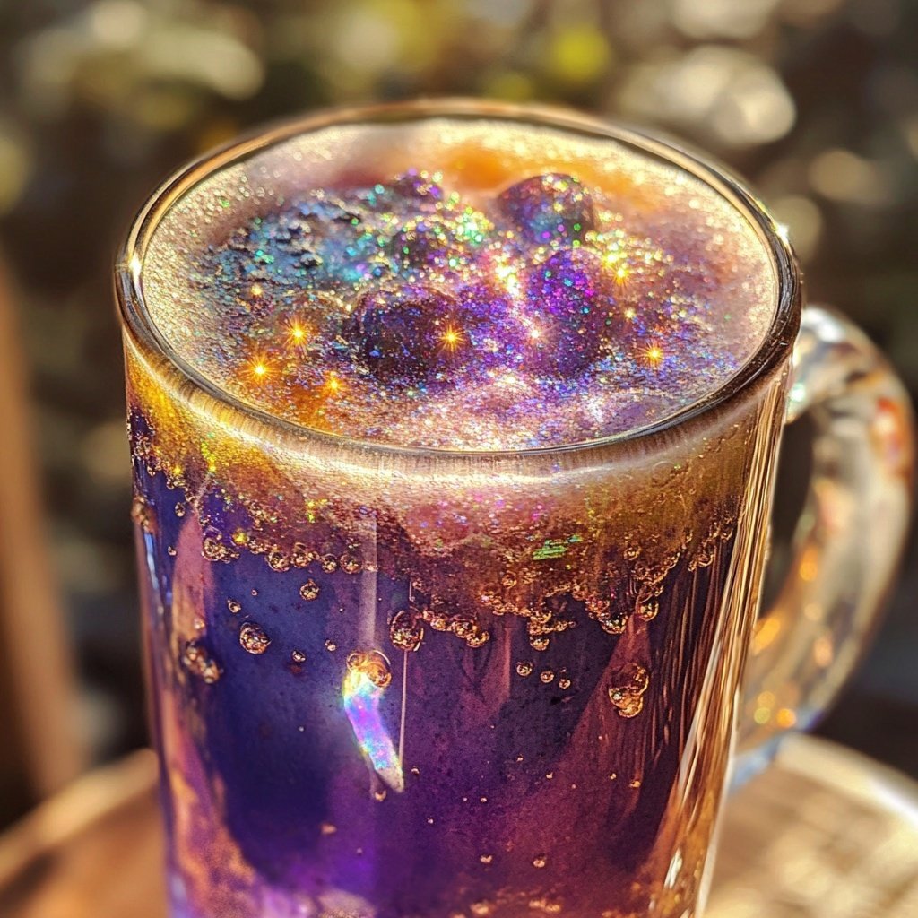 Elfenpunsch mit Glitzerstaub