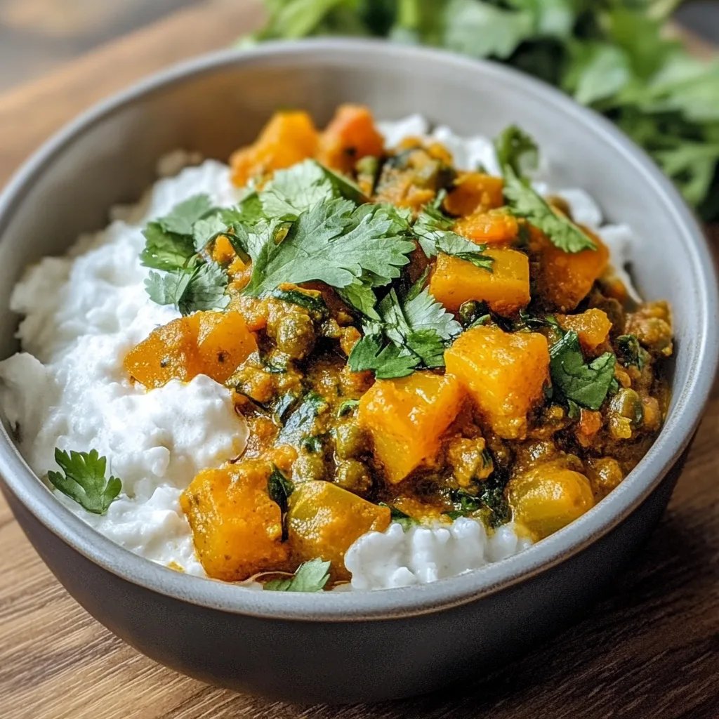 Kürbis-Linsen-Curry