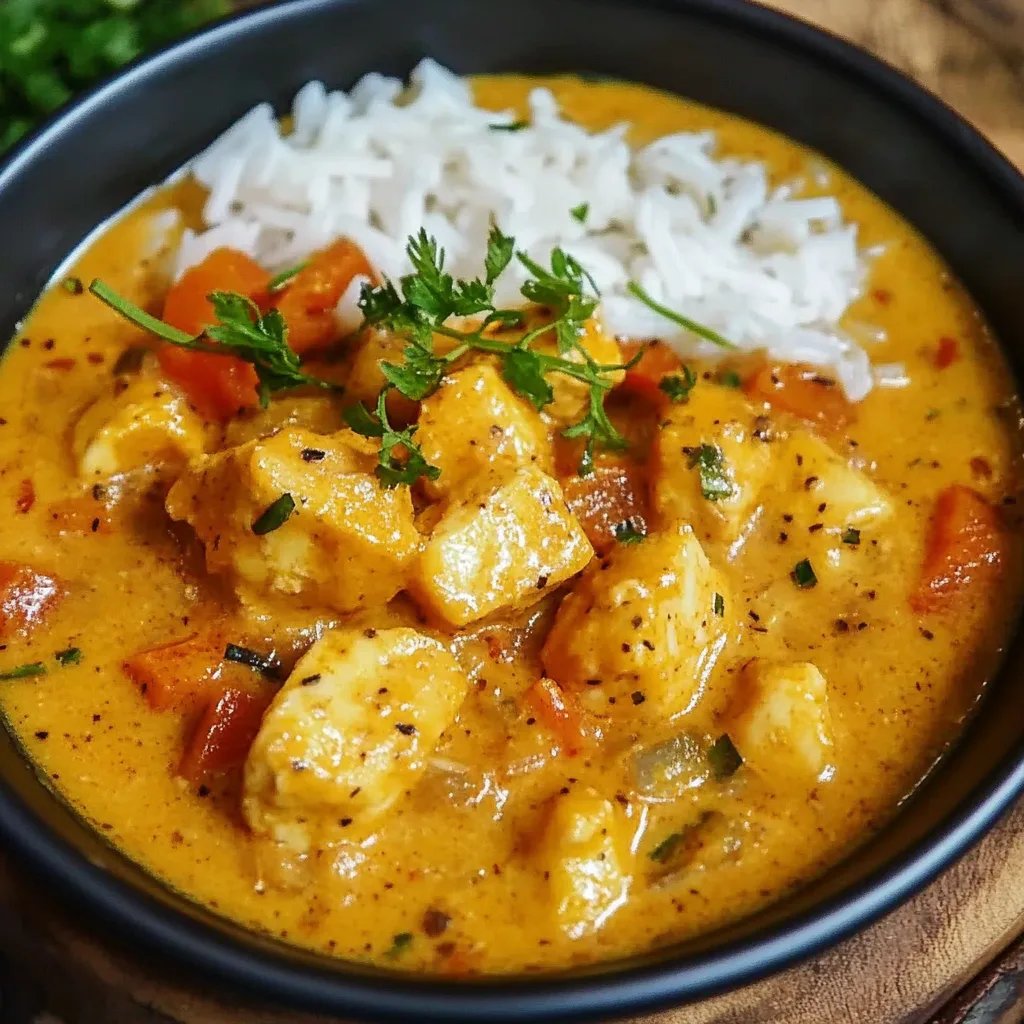 Scharf Kürbis-Curry mit Kokosmilch