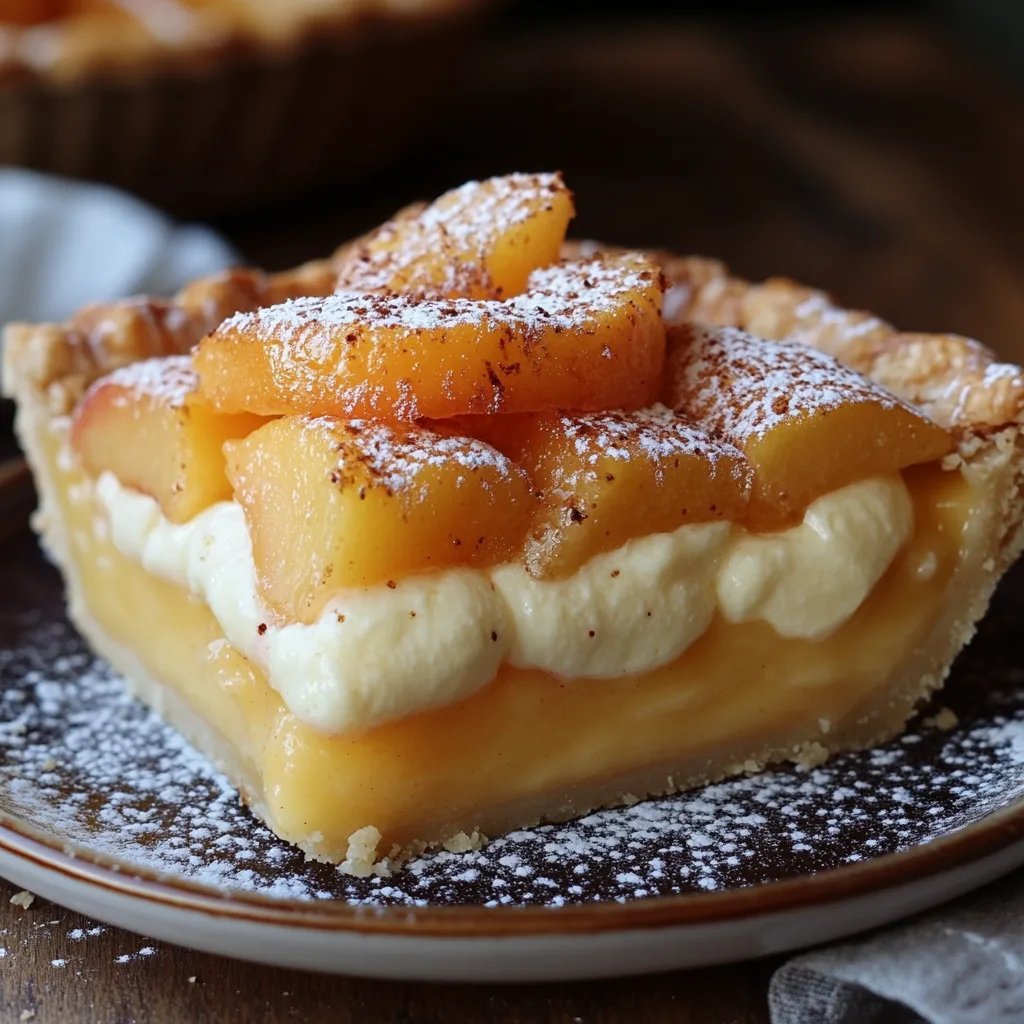 Einfache Pfirsich-und-Sahne-Torte: Ein Unglaublich Essenzielles Rezept für 6 Personen