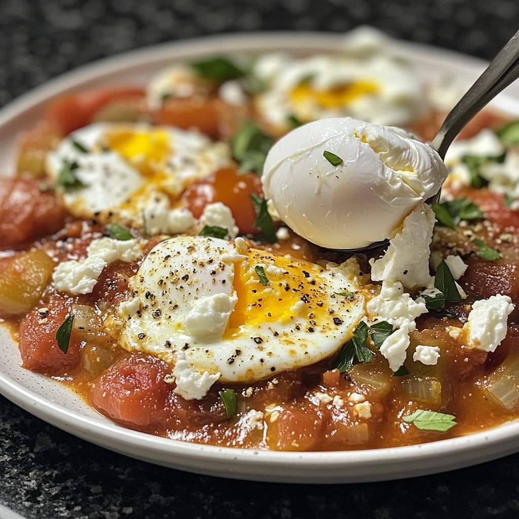 Internationale-Küche-Shakshuka mit Feta