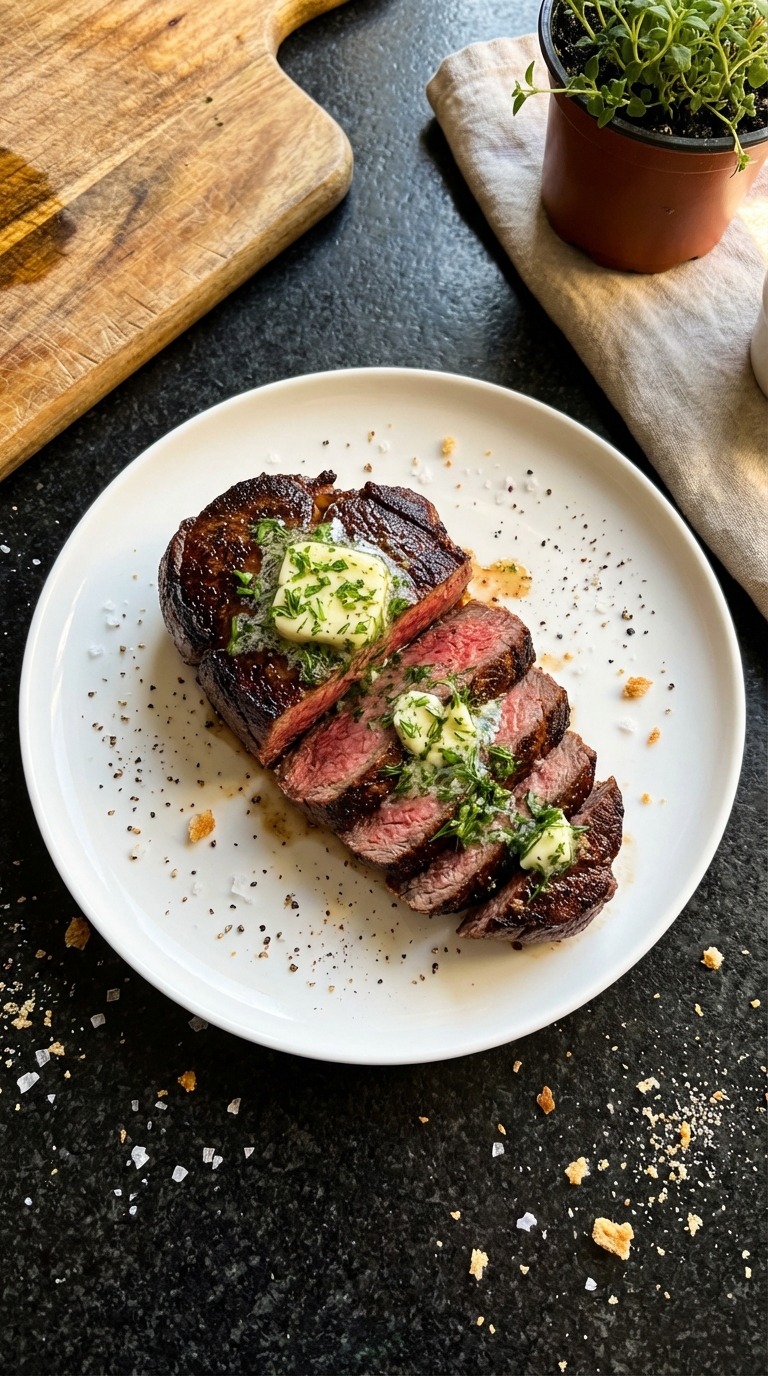 Klassisches Kräuterbutter Filet Mignon​