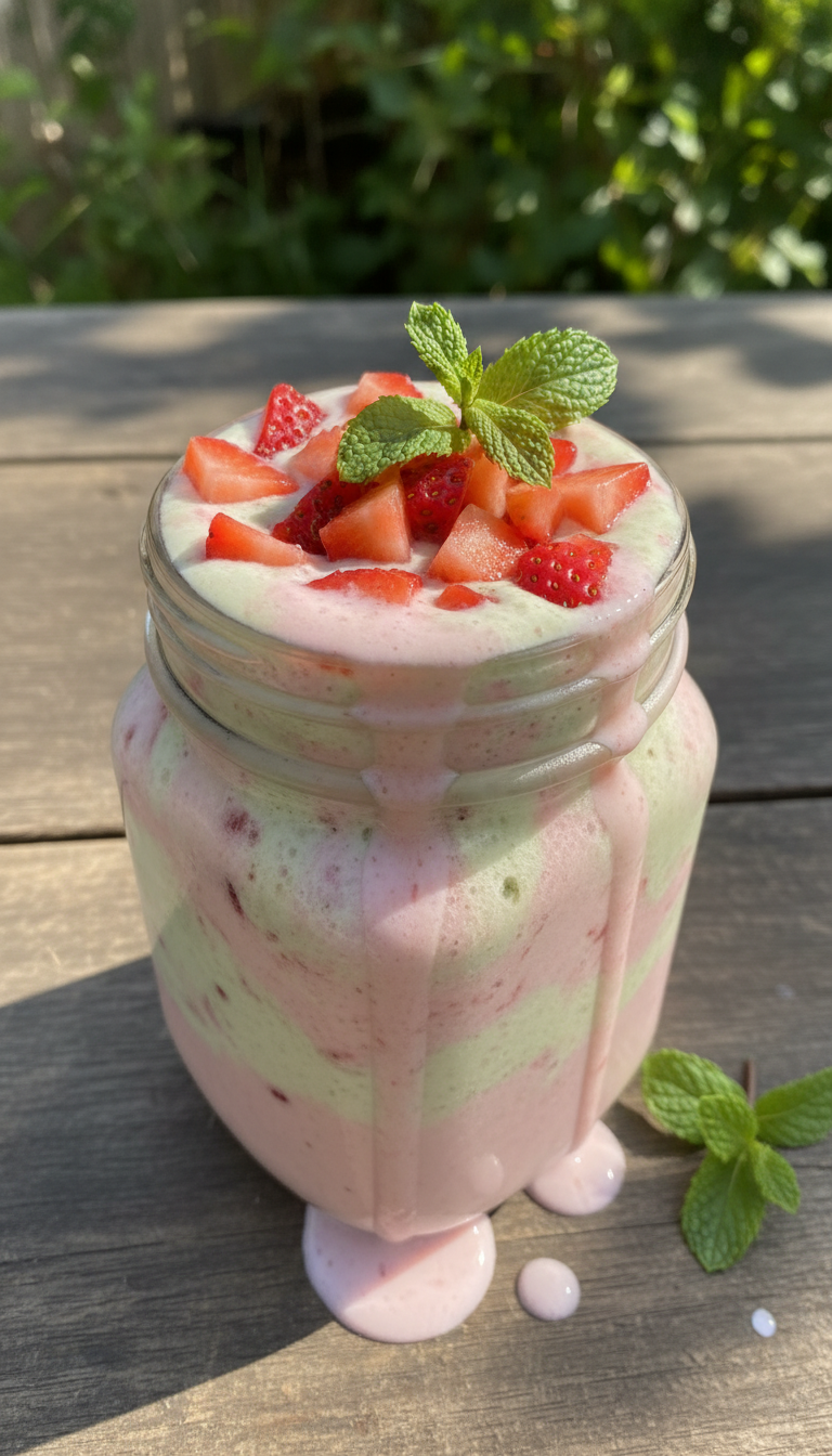 Tropischer Erdbeer Smoothie​