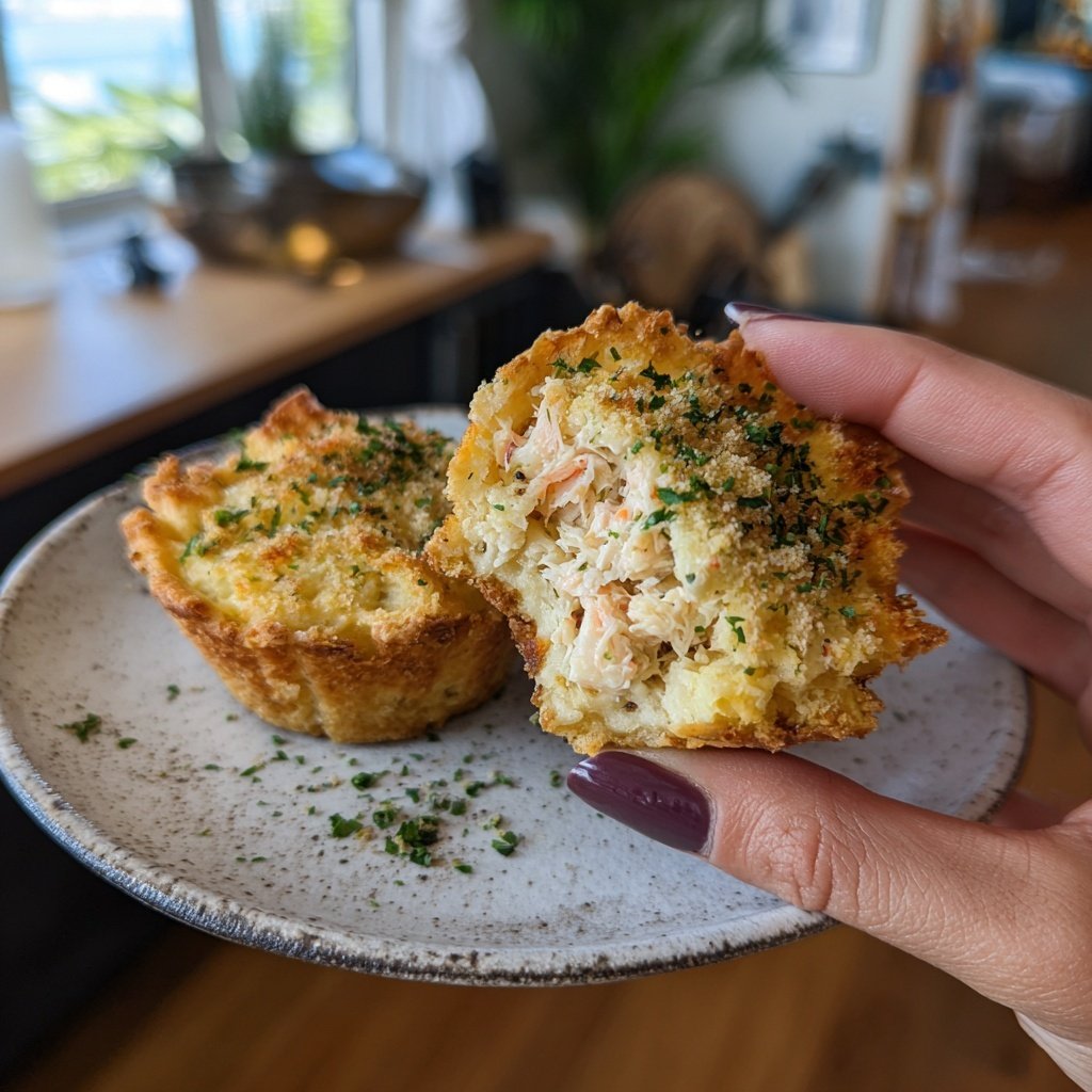 König Krabbe Appetizers Mini Torten