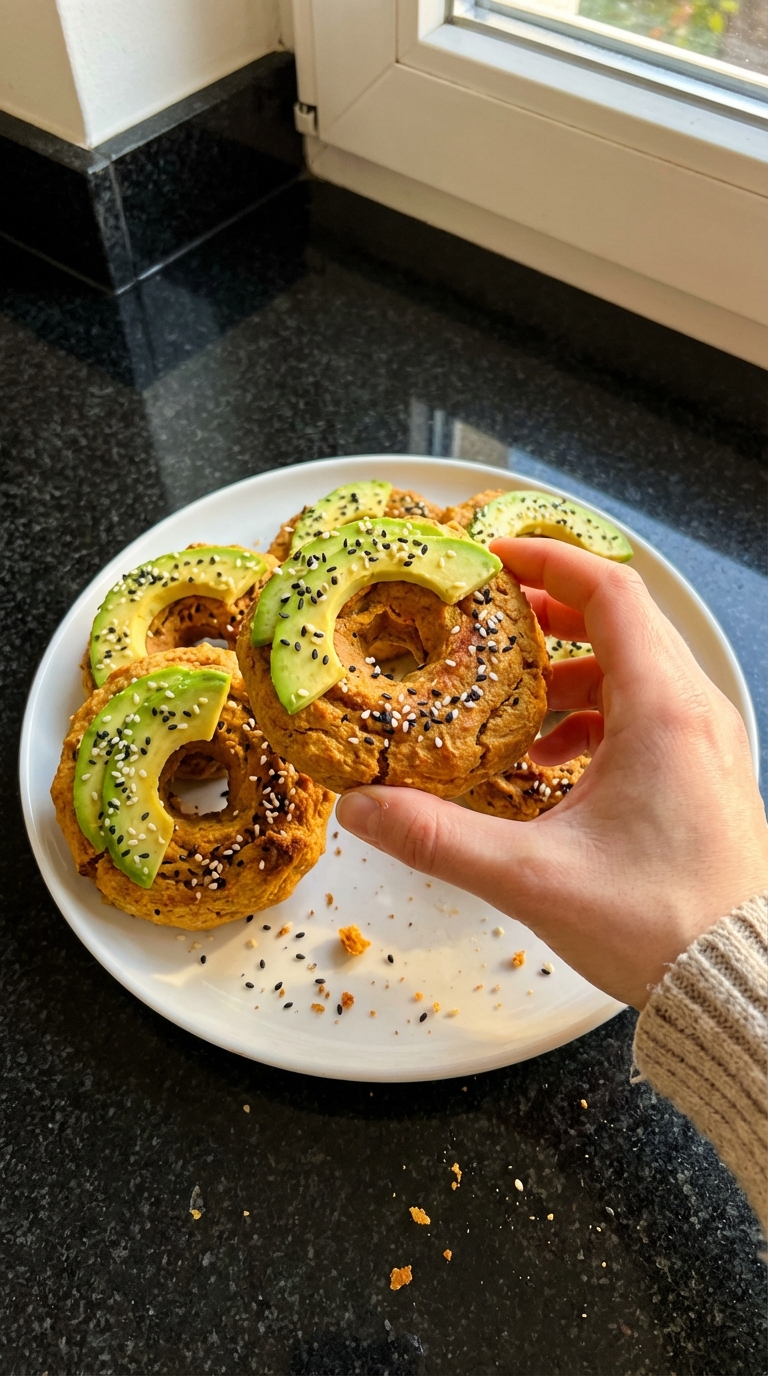 Süßkartoffel Protein Bagels​